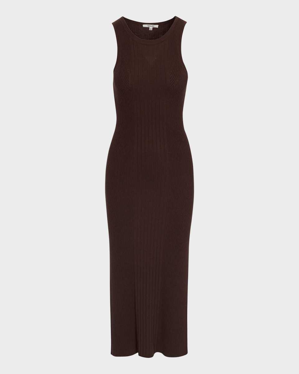 Trina Sleeveless Knit Sweater Dress